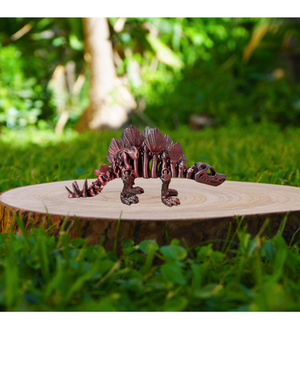 Estegosaurio Articulado 17 cm | HUNNER