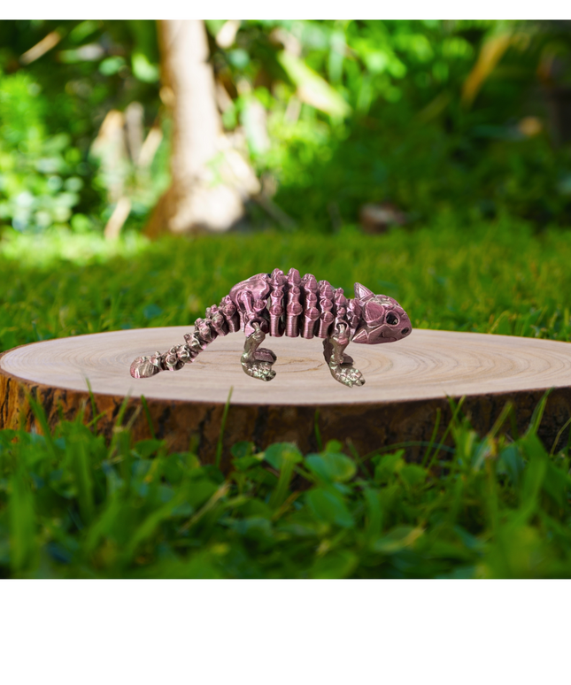 Anquilosaurio Articulado 16 cm | HUNNER