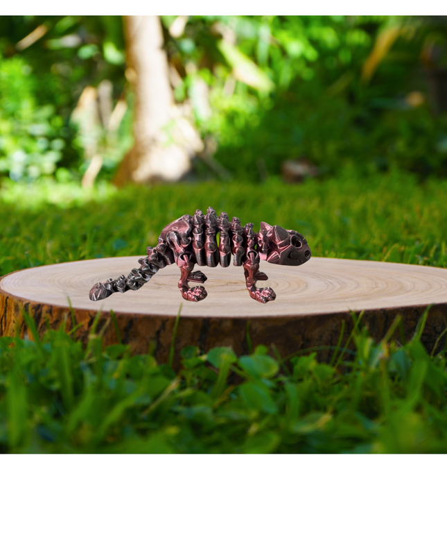 Anquilosaurio Articulado 16 cm | HUNNER