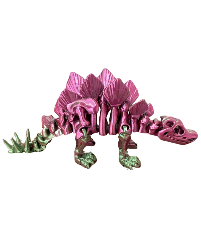 Estegosaurio Articulado 17 cm | HUNNER