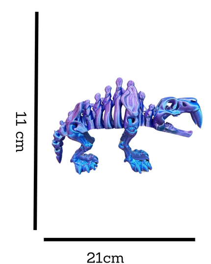 Tigre de Sable Articulado 16 cm | HUNNER