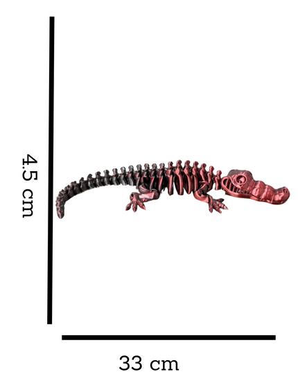 Cocodrilo Articulado 22 cm | HUNNER