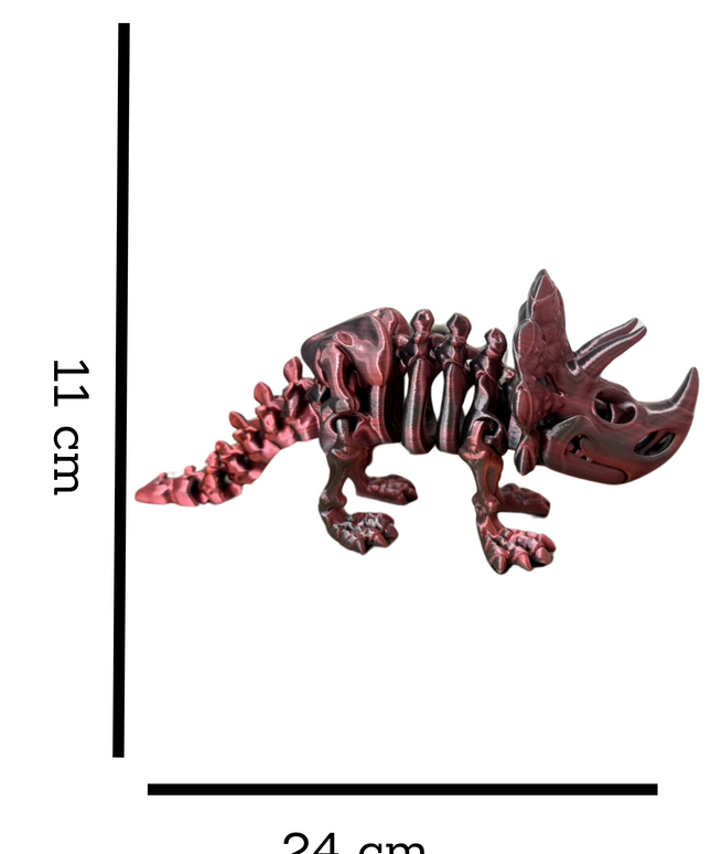 Triceratops Articulado 18 cm | HUNNER