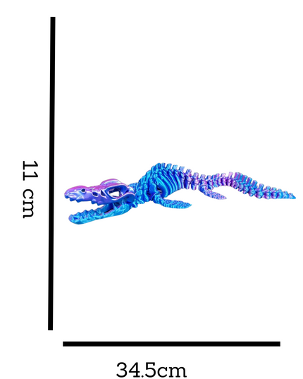 Mosasaurio Articulado 25 cm | HUNNER