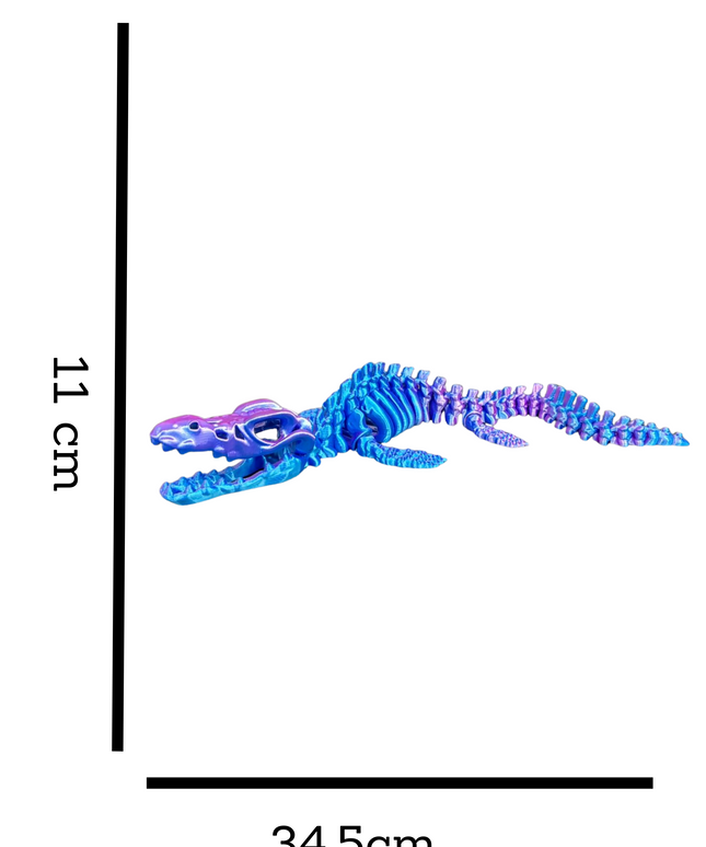 Mosasaurio Articulado 25 cm | HUNNER