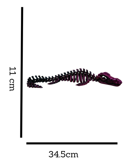 Mosasaurio Articulado 25 cm | HUNNER