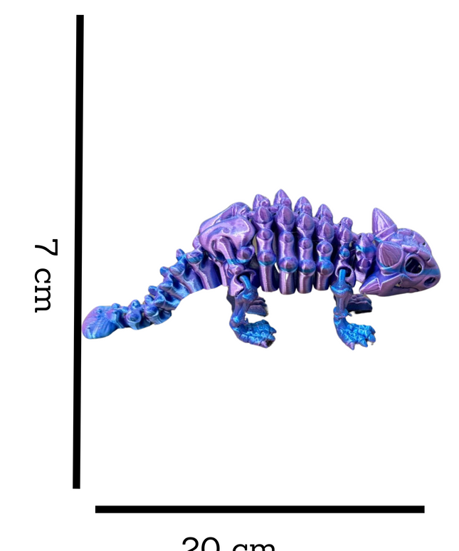 Anquilosaurio Articulado 16 cm | HUNNER