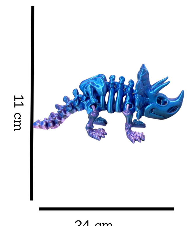 Triceratops Articulado 18 cm | HUNNER