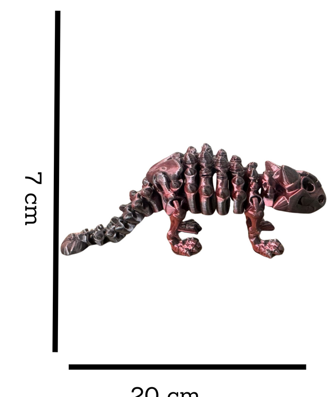 Anquilosaurio Articulado 16 cm | HUNNER