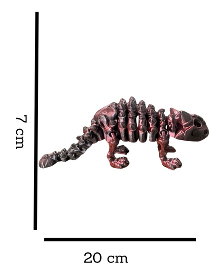 Anquilosaurio Articulado 16 cm | HUNNER