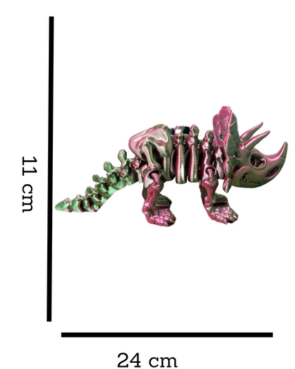 Triceratops Articulado 18 cm | HUNNER