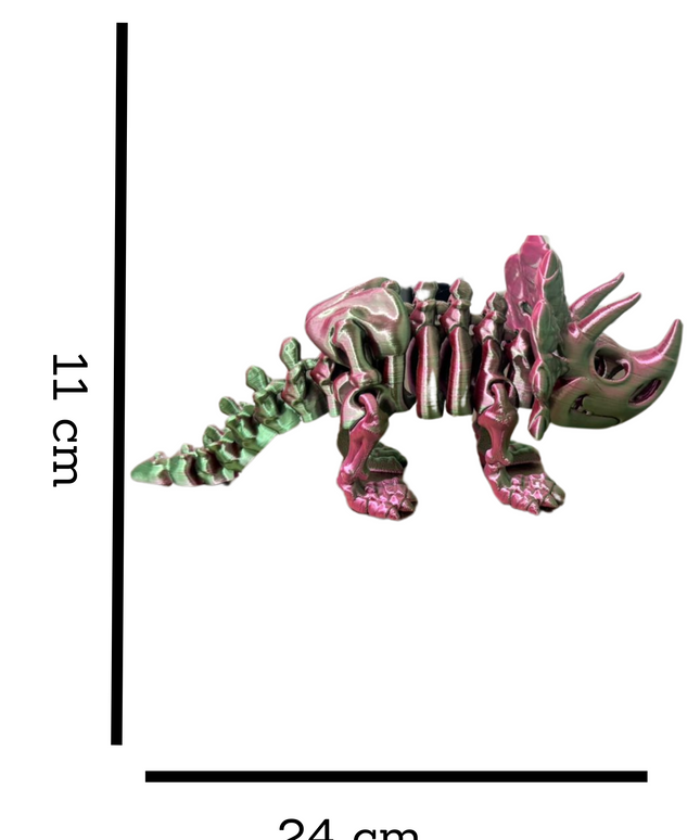 Triceratops Articulado 18 cm | HUNNER
