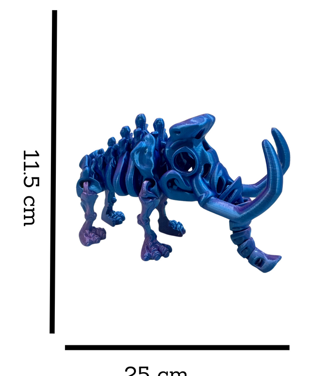 Mamut Articulado 16 cm | HUNNER