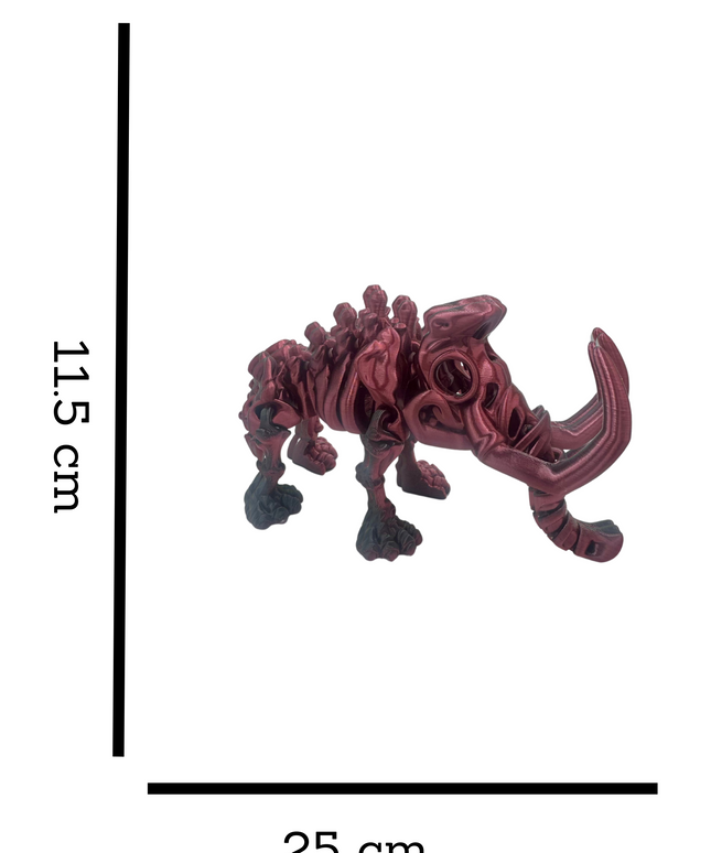 Mamut Articulado 16 cm | HUNNER