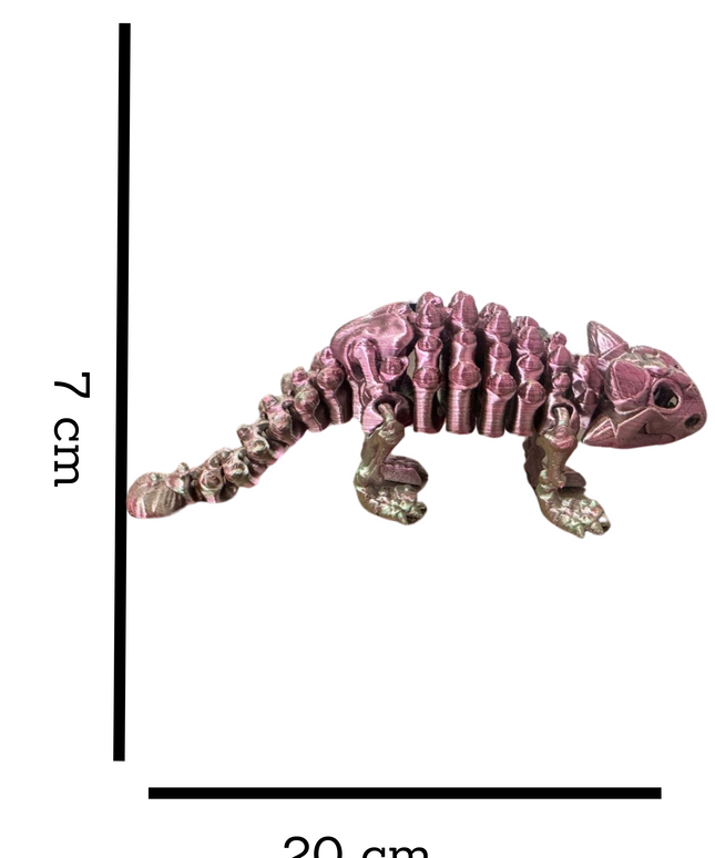 Anquilosaurio Articulado 16 cm | HUNNER