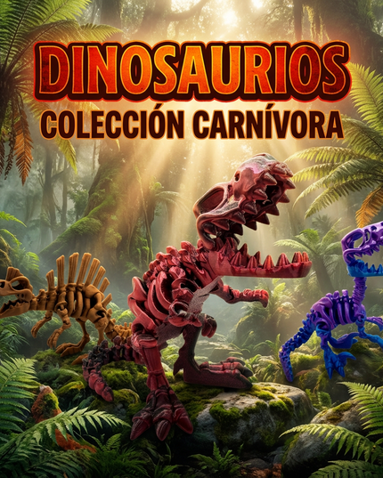 Pack Depredadores | 3 Carnívoros Articulados | HUNNER