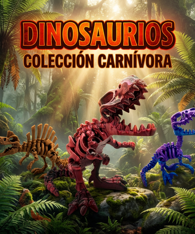 Pack Depredadores | 3 Carnívoros Articulados | HUNNER