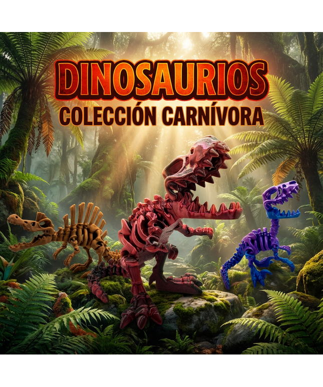 Pack Depredadores | 3 Carnívoros Articulados | HUNNER
