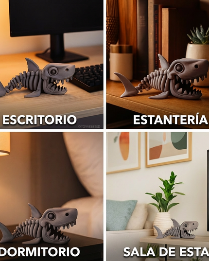 Megalodón Grande Articulado 30 cm | HUNNER