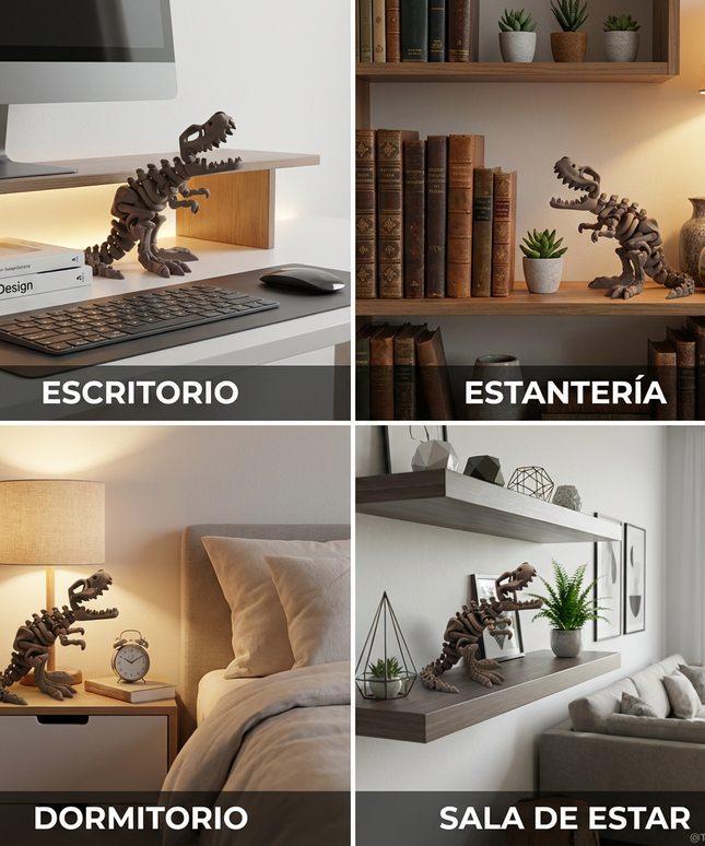 T-Rex Grande Articulado 30 cm | HUNNER