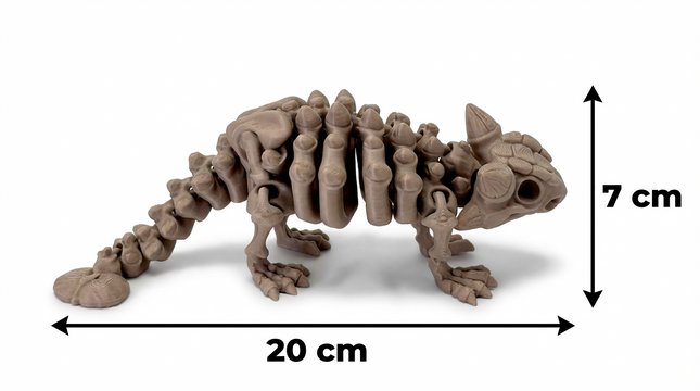 Anquilosaurio Articulado 16 cm | HUNNER