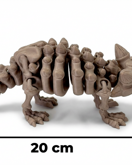 Anquilosaurio Articulado 16 cm | HUNNER