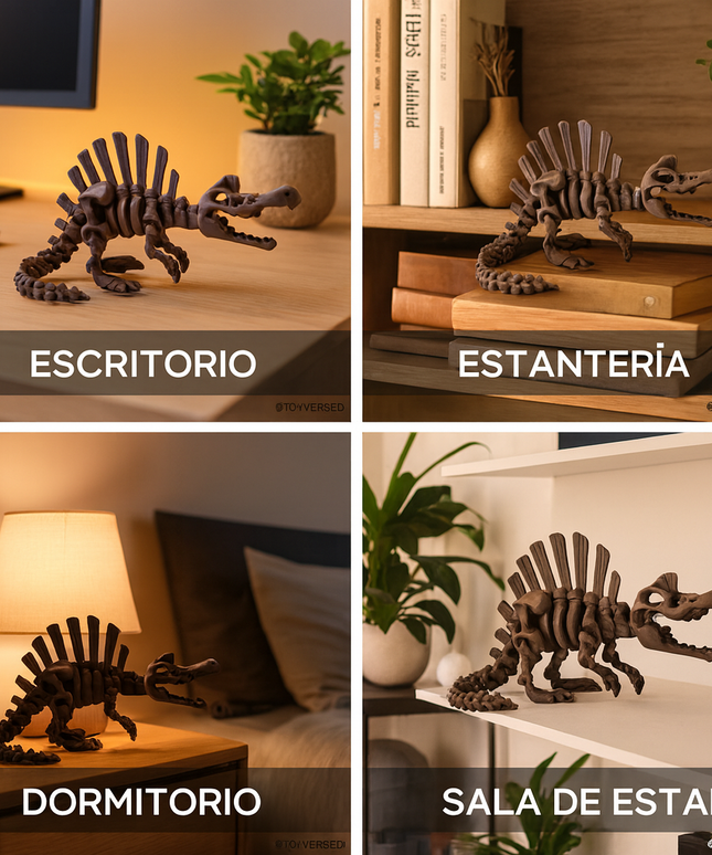 Espinosaurio Grande Articulado 30 cm | HUNNER