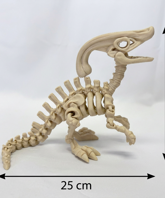 Parasaurolophus Articulado 18 cm | HUNNER