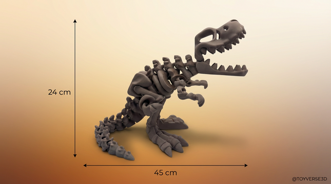 T-Rex Grande Articulado 30 cm | HUNNER