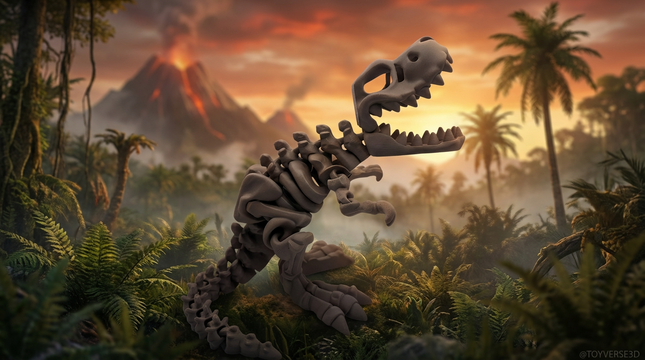 T-Rex Grande Articulado 30 cm | HUNNER