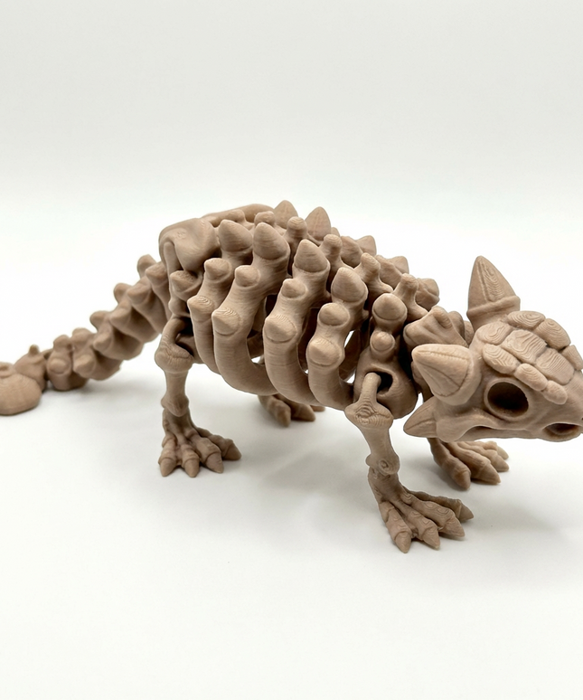Anquilosaurio Articulado 16 cm | HUNNER