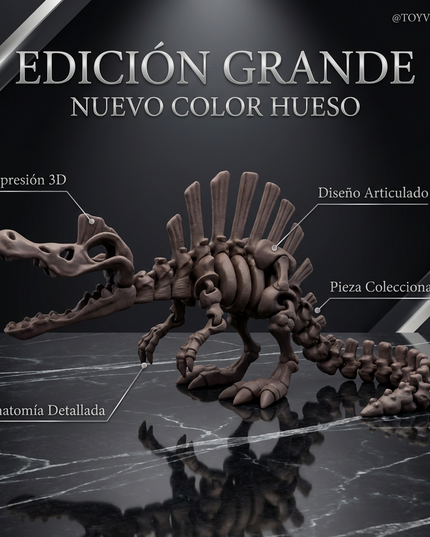 Espinosaurio Grande Articulado 30 cm | HUNNER