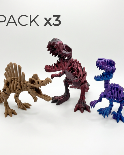 Pack Depredadores | 3 Carnívoros Articulados | HUNNER