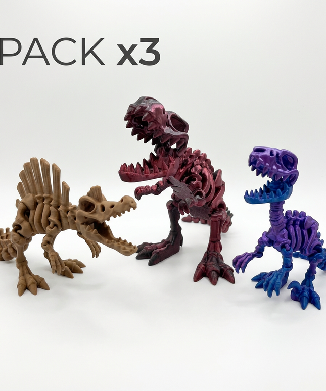 Pack Depredadores | 3 Carnívoros Articulados | HUNNER