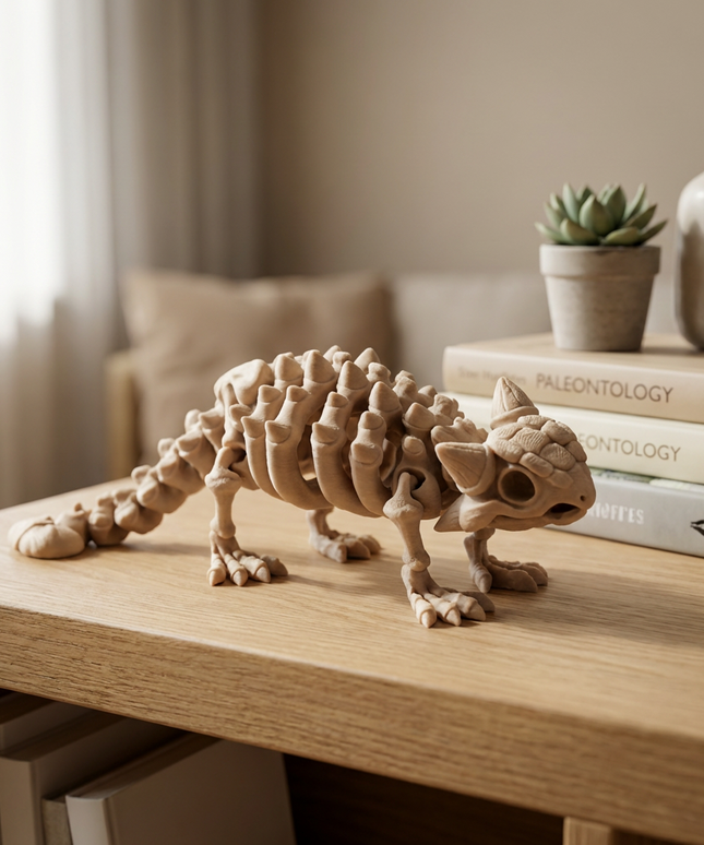 Anquilosaurio Articulado 16 cm | HUNNER